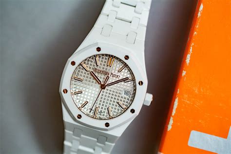 audemars piguet céramique blanche|Audemars Piguet royal oak ceramic.